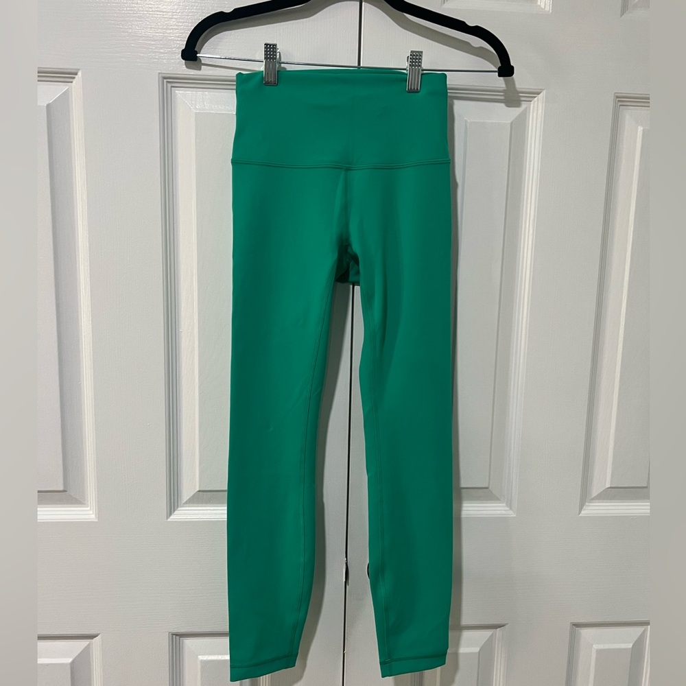 Lululemon Wunder Under high rise legging 
25” Green NWOT new